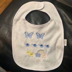 Embroidered Bib for 3 months old baby